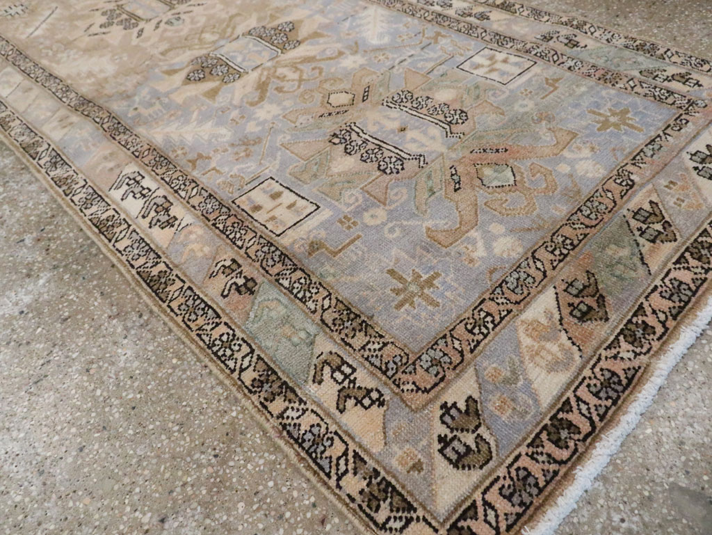 Vintage Persian Heriz Runner (Pair: 2 of 2), No.28294 - Galerie Shabab