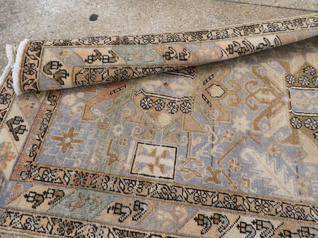 Vintage Persian Heriz Runner (Pair: 2 of 2), No.28294 - Galerie Shabab