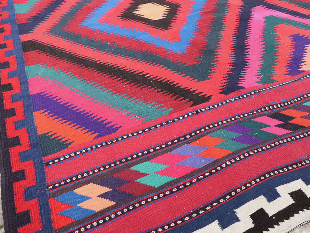 Vintage Persian Flatweave, No.28298 - Galerie Shabab