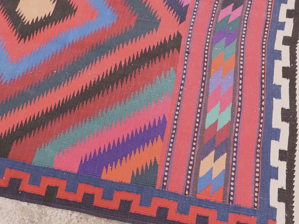 Vintage Persian Flatweave, No.28298 - Galerie Shabab