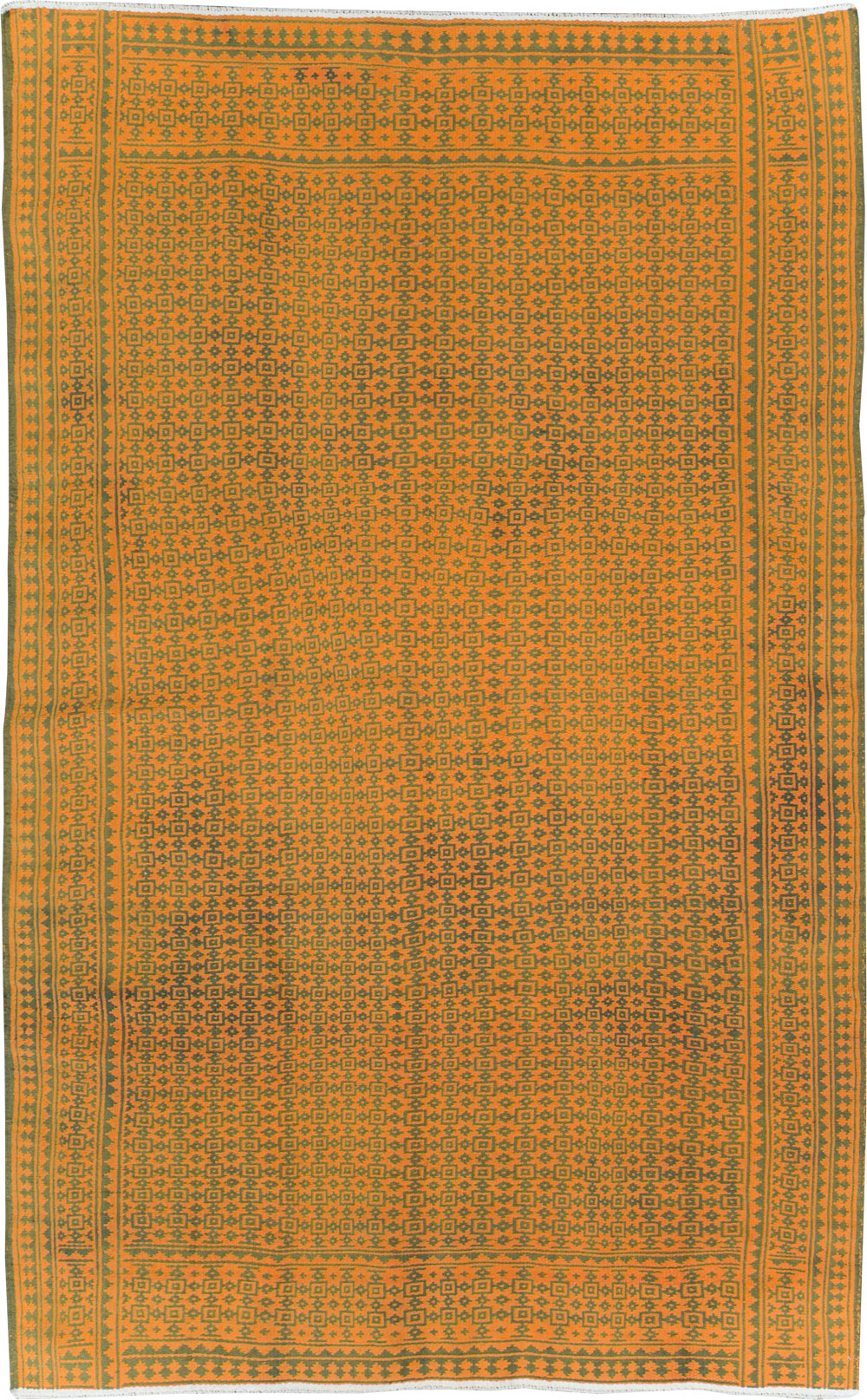 Vintage Persian Cotton Flatweave, No.28300 - Galerie Shabab