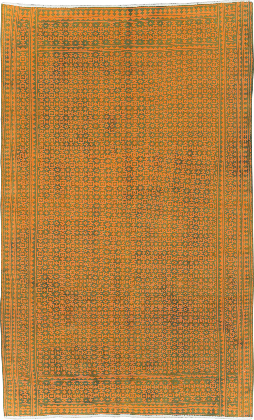 Vintage Persian Cotton Flatweave, No.28300 - Galerie Shabab