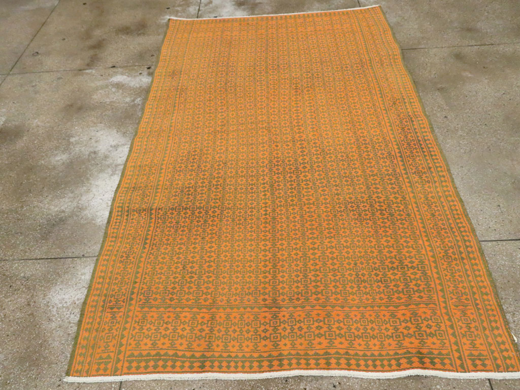 Vintage Persian Cotton Flatweave, No.28300 - Galerie Shabab