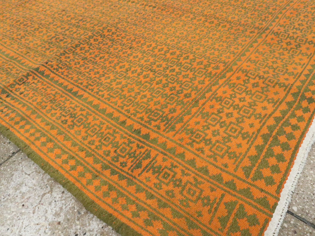 Vintage Persian Cotton Flatweave, No.28300 - Galerie Shabab