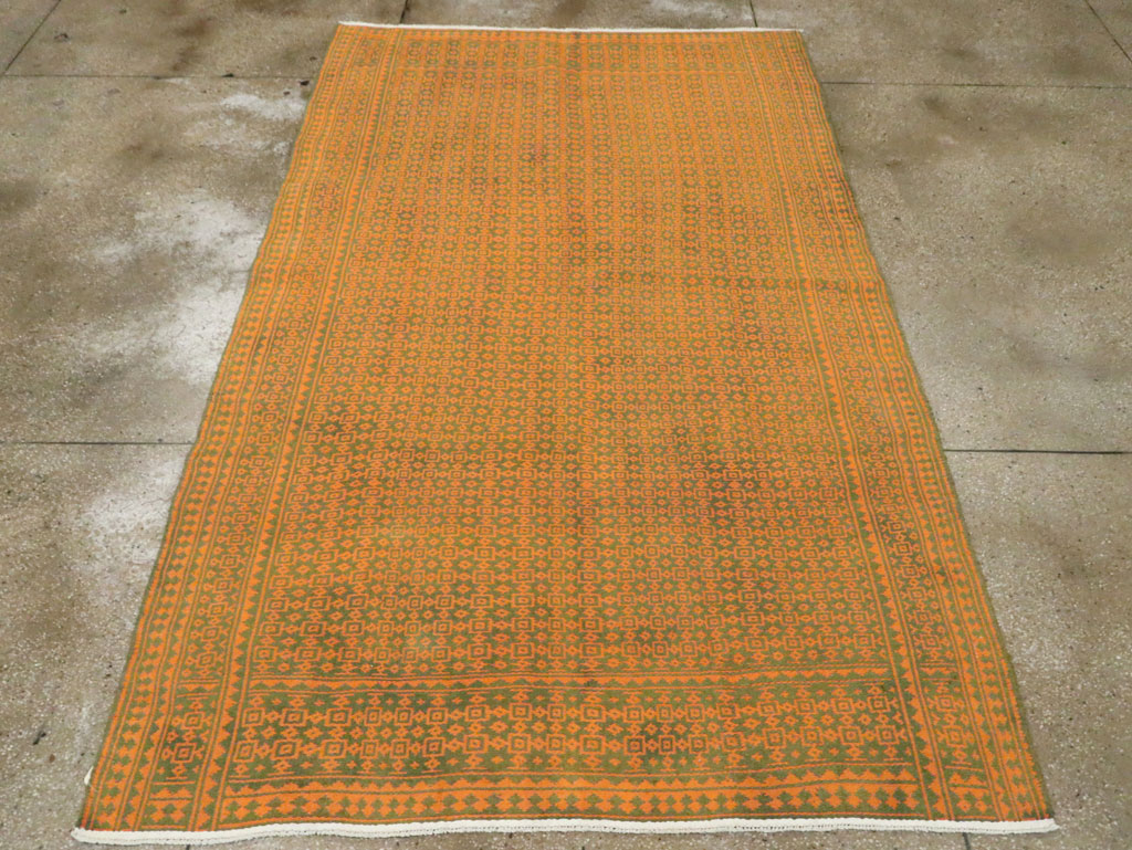 Vintage Persian Cotton Flatweave, No.28300 - Galerie Shabab