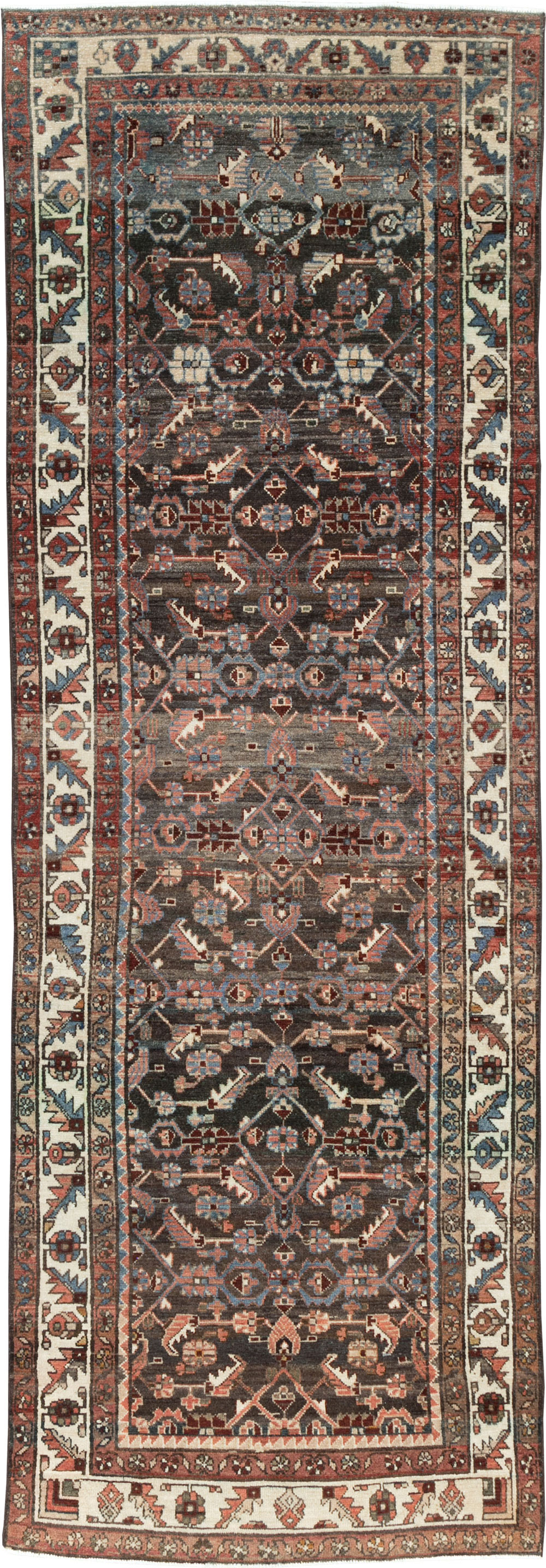 Vintage Persian Malayer Runner, No.28304 - Galerie Shabab