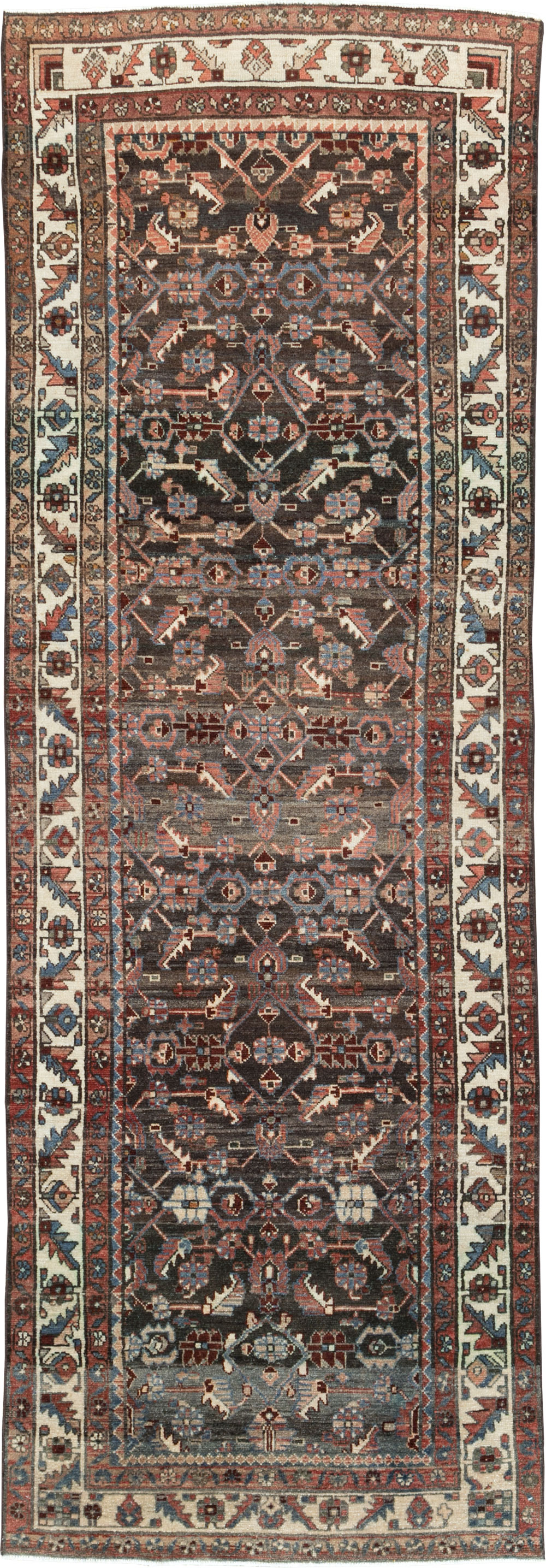 Vintage Persian Malayer Runner, No.28304 - Galerie Shabab