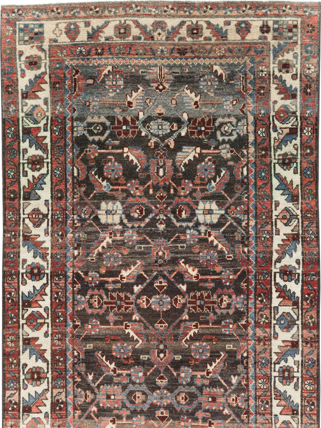 Vintage Persian Malayer Runner, No.28304 - Galerie Shabab