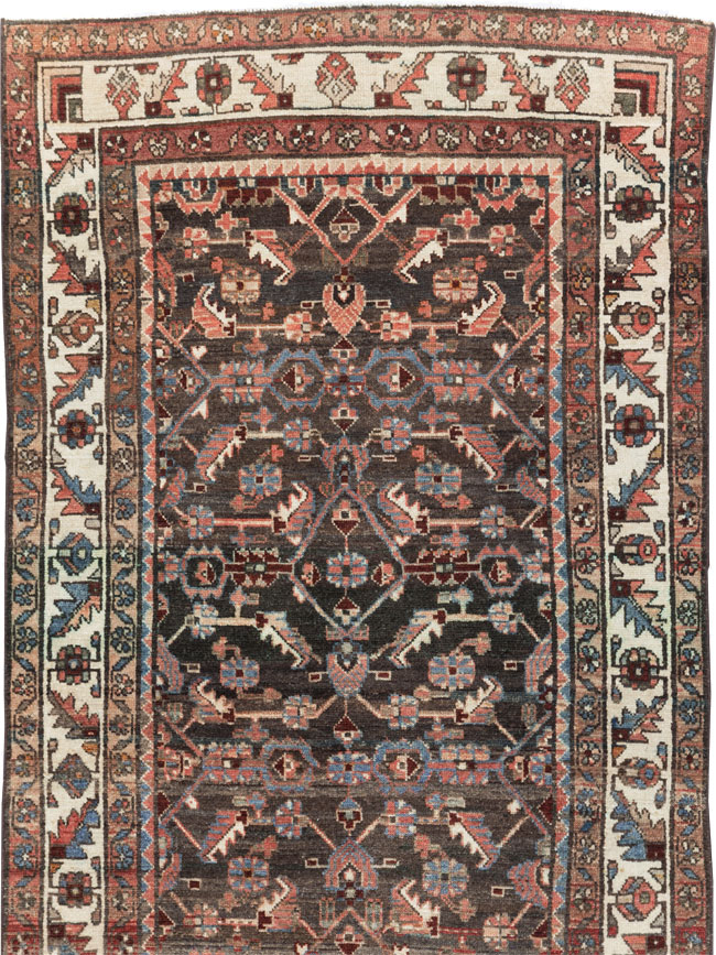 Vintage Persian Malayer Runner, No.28304 - Galerie Shabab