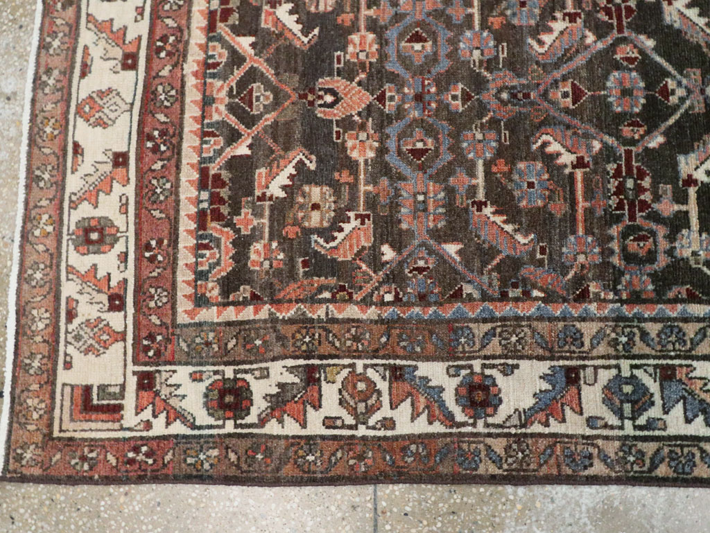 Vintage Persian Malayer Runner, No.28304 - Galerie Shabab