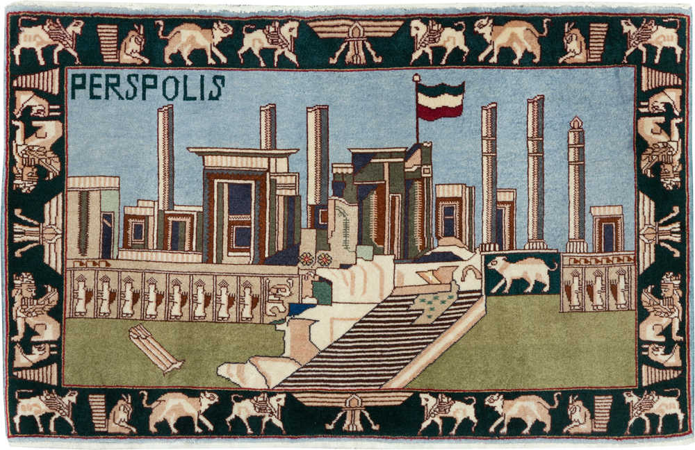 Vintage Persian Tabriz Rug, No.28315 - Galerie Shabab