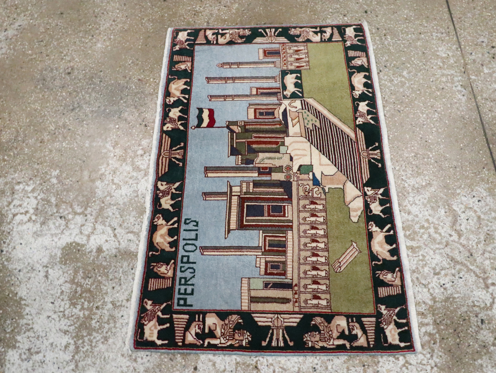 Vintage Persian Tabriz Rug, No.28315 - Galerie Shabab