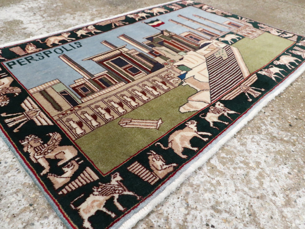 Vintage Persian Tabriz Rug, No.28315 - Galerie Shabab