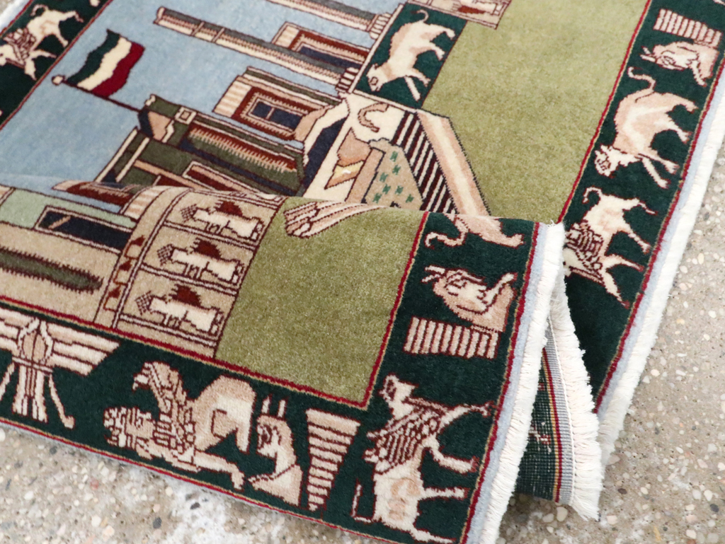 Vintage Persian Tabriz Rug, No.28315 - Galerie Shabab
