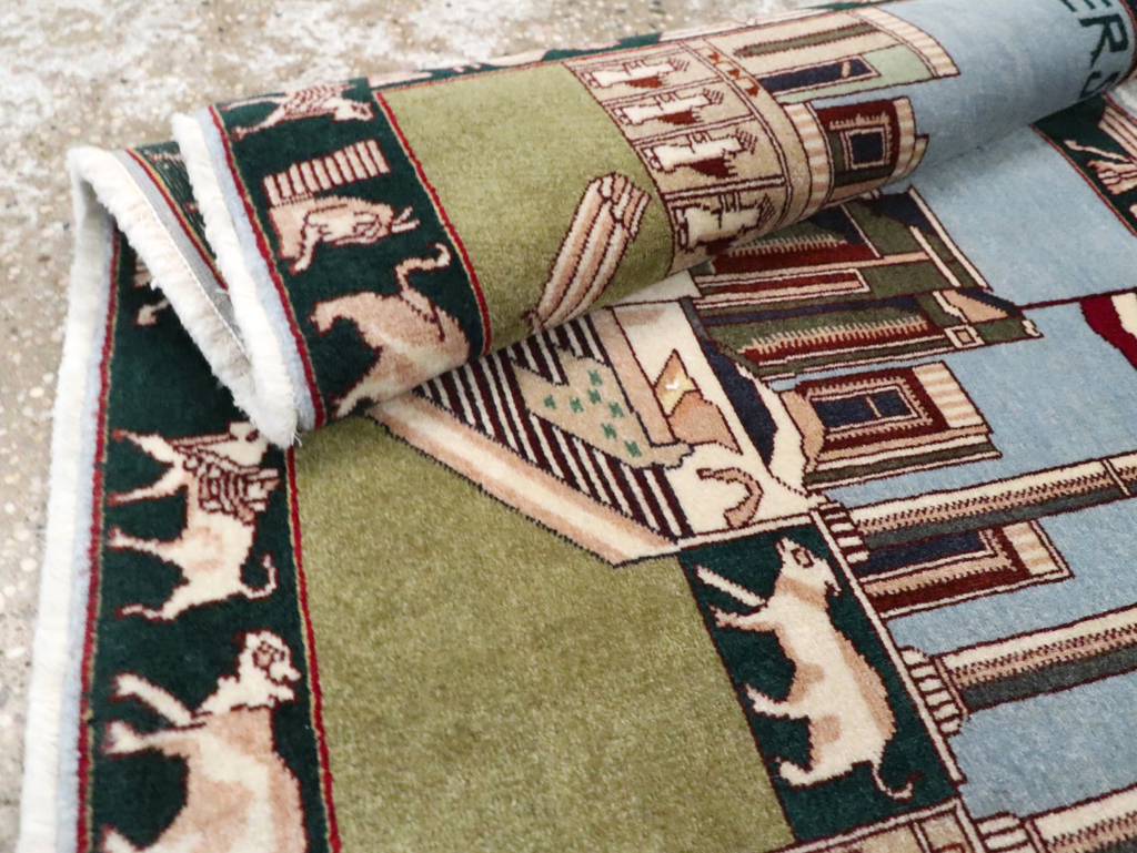 Vintage Persian Tabriz Rug, No.28315 - Galerie Shabab