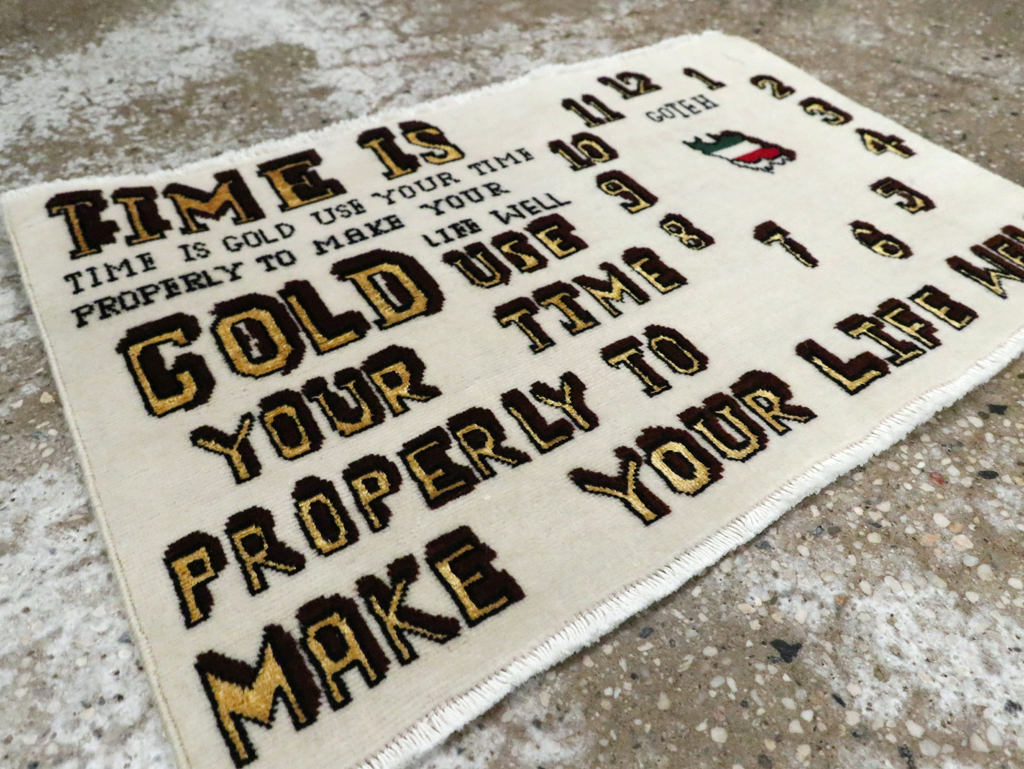 Vintage Persian Tabriz Rug, No.28318 - Galerie Shabab