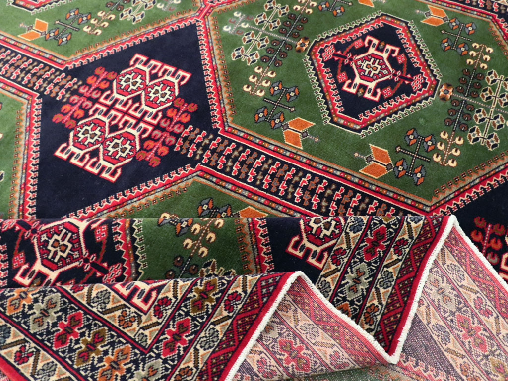 Vintage Turkoman Carpet, No.28323 - Galerie Shabab