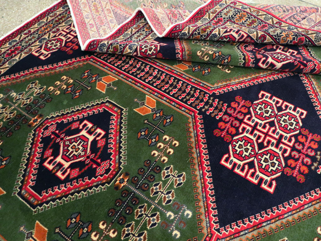 Vintage Turkoman Carpet, No.28323 - Galerie Shabab