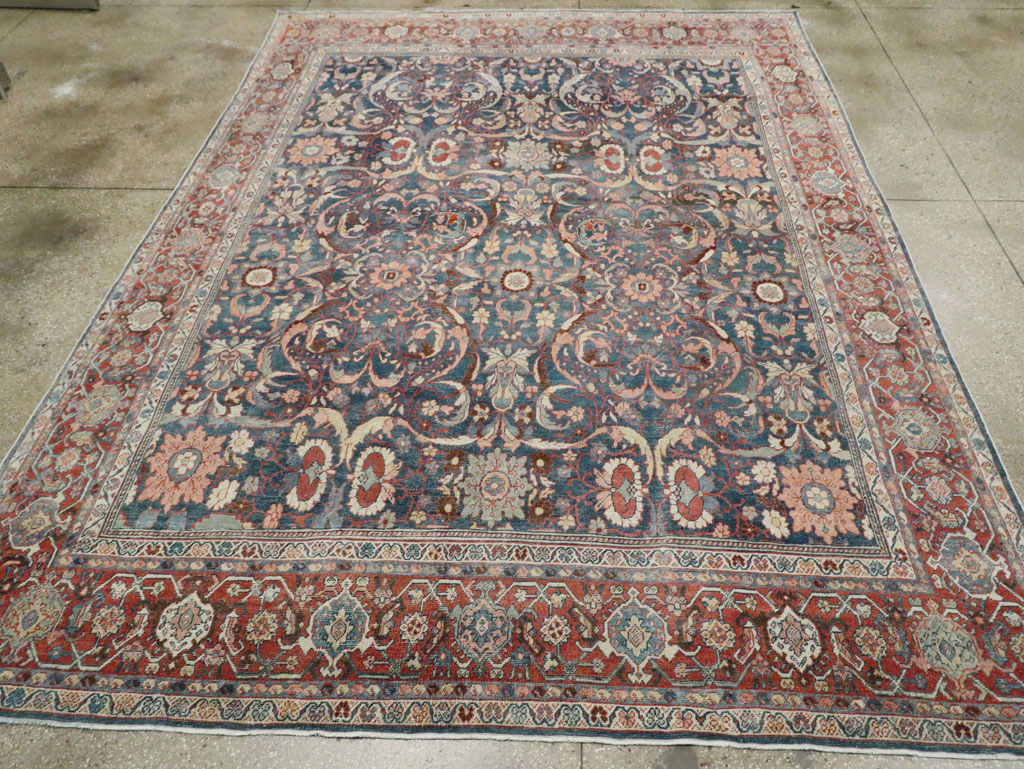 Antique Persian Mahal Carpet, No.28325 - Galerie Shabab