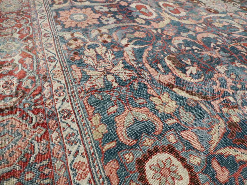 Antique Persian Mahal Carpet, No.28325 - Galerie Shabab