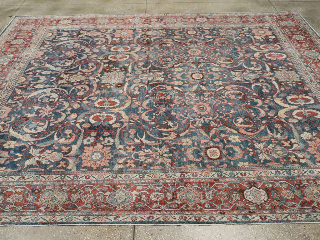 Antique Persian Mahal Carpet, No.28325 - Galerie Shabab