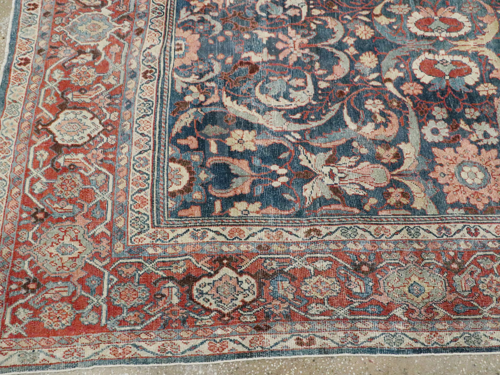 Antique Persian Mahal Carpet, No.28325 - Galerie Shabab