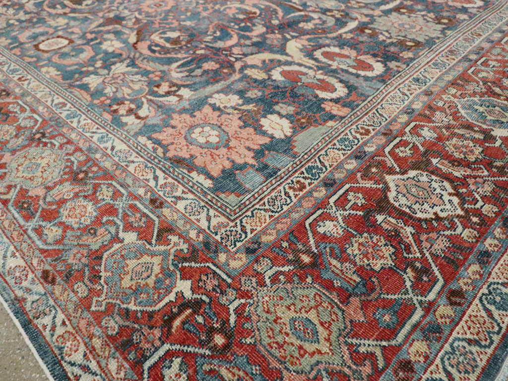 Antique Persian Mahal Carpet, No.28325 - Galerie Shabab