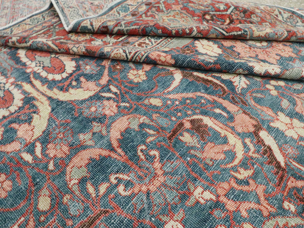 Antique Persian Mahal Carpet, No.28325 - Galerie Shabab