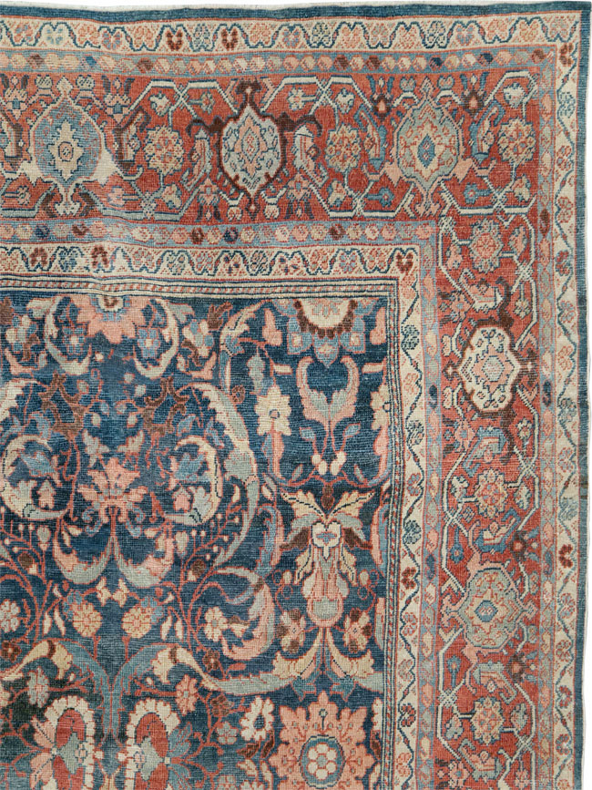Antique Persian Mahal Carpet, No.28325 - Galerie Shabab