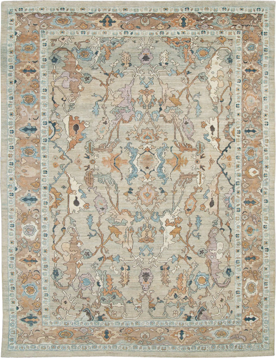 Modern Persian Sultanabad Carpet, No.28327 - Galerie Shabab