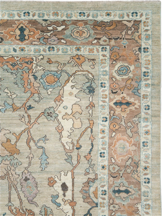 Modern Persian Sultanabad Carpet, No.28327 - Galerie Shabab