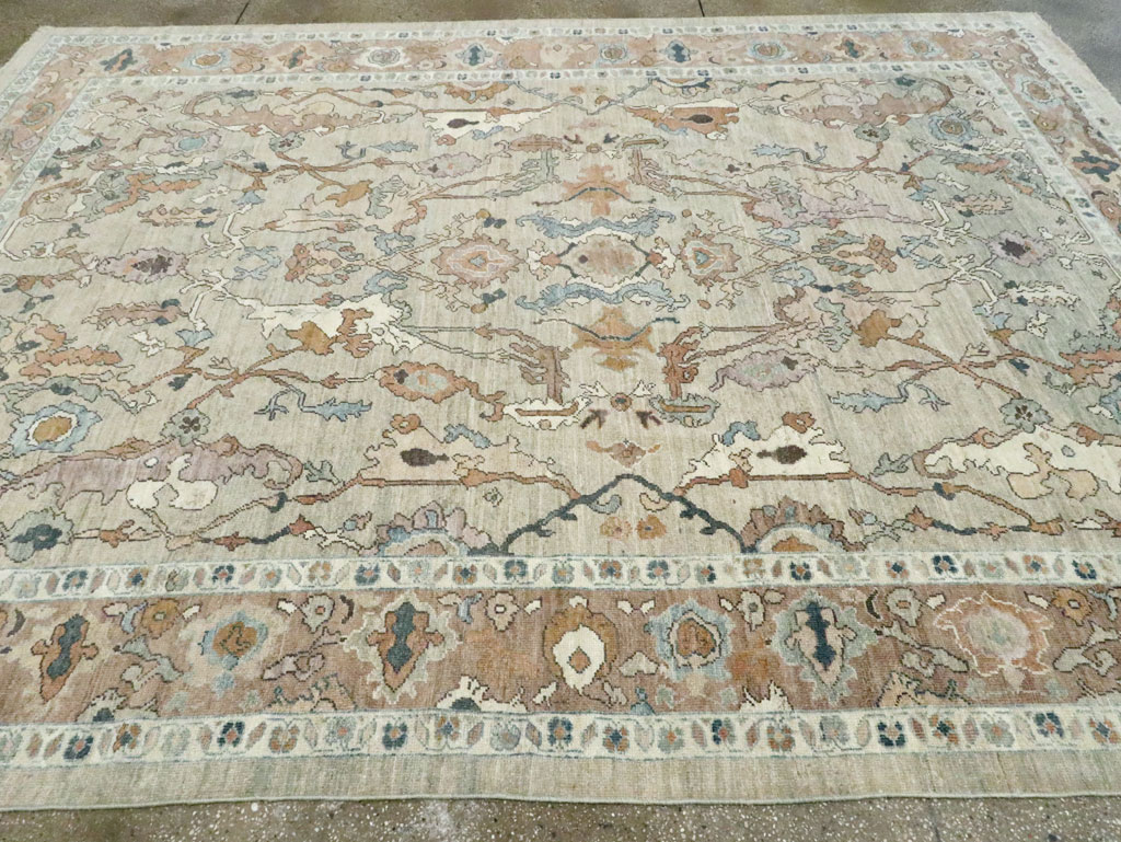 Modern Persian Sultanabad Carpet, No.28327 - Galerie Shabab