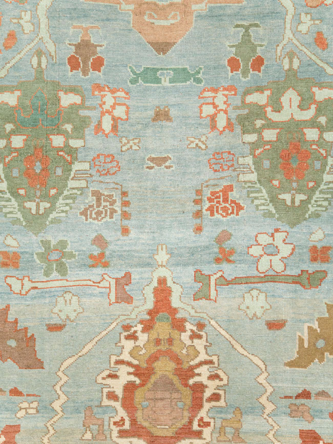 Modern Turkish Oushak Carpet, No.28333 - Galerie Shabab