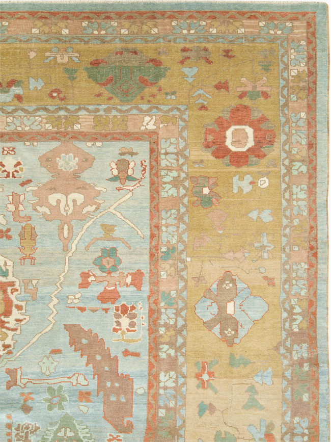 Modern Turkish Oushak Carpet, No.28333 - Galerie Shabab