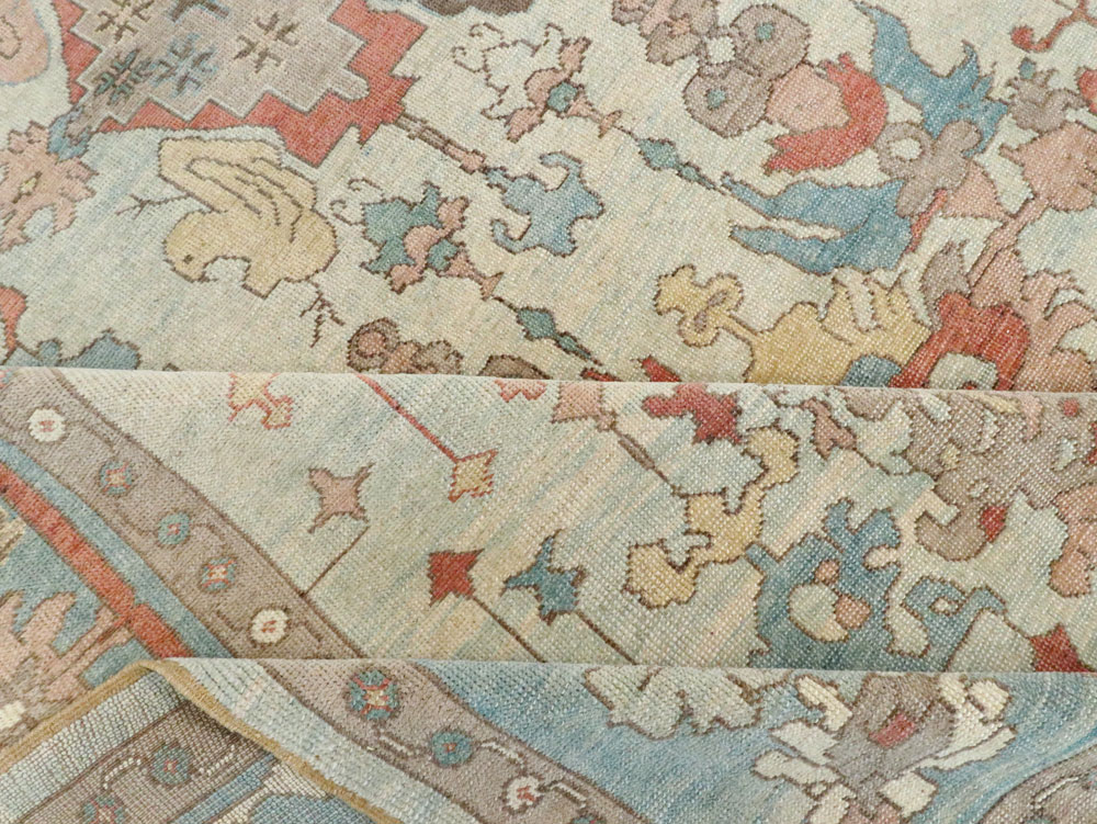 Modern Oushak Carpet, No.28335 - Galerie Shabab