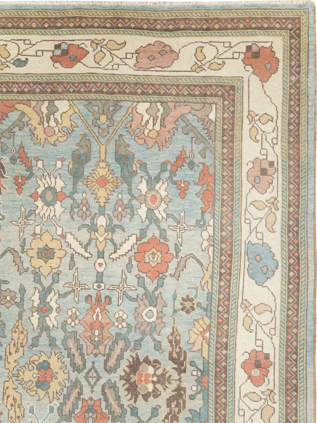 Contemporary Turkish Oushak Room Size Carpet, No.28337 - Galerie Shabab