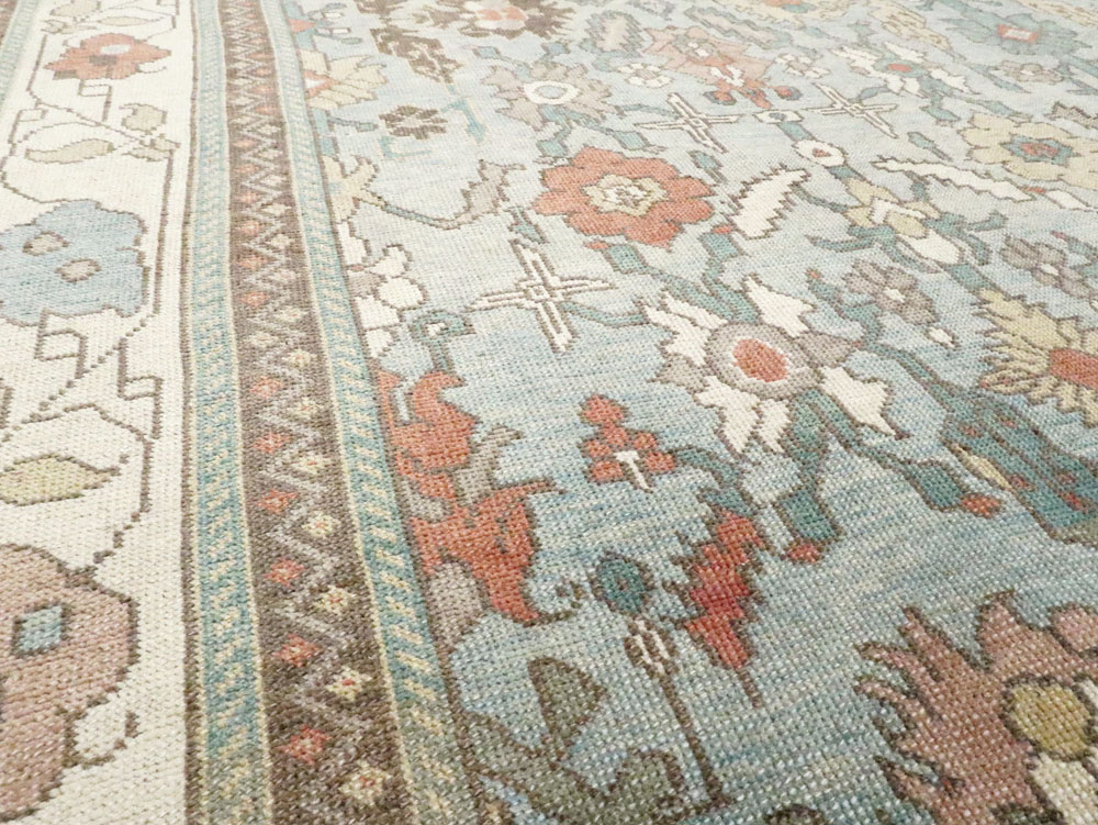 Contemporary Turkish Oushak Room Size Carpet, No.28337 - Galerie Shabab
