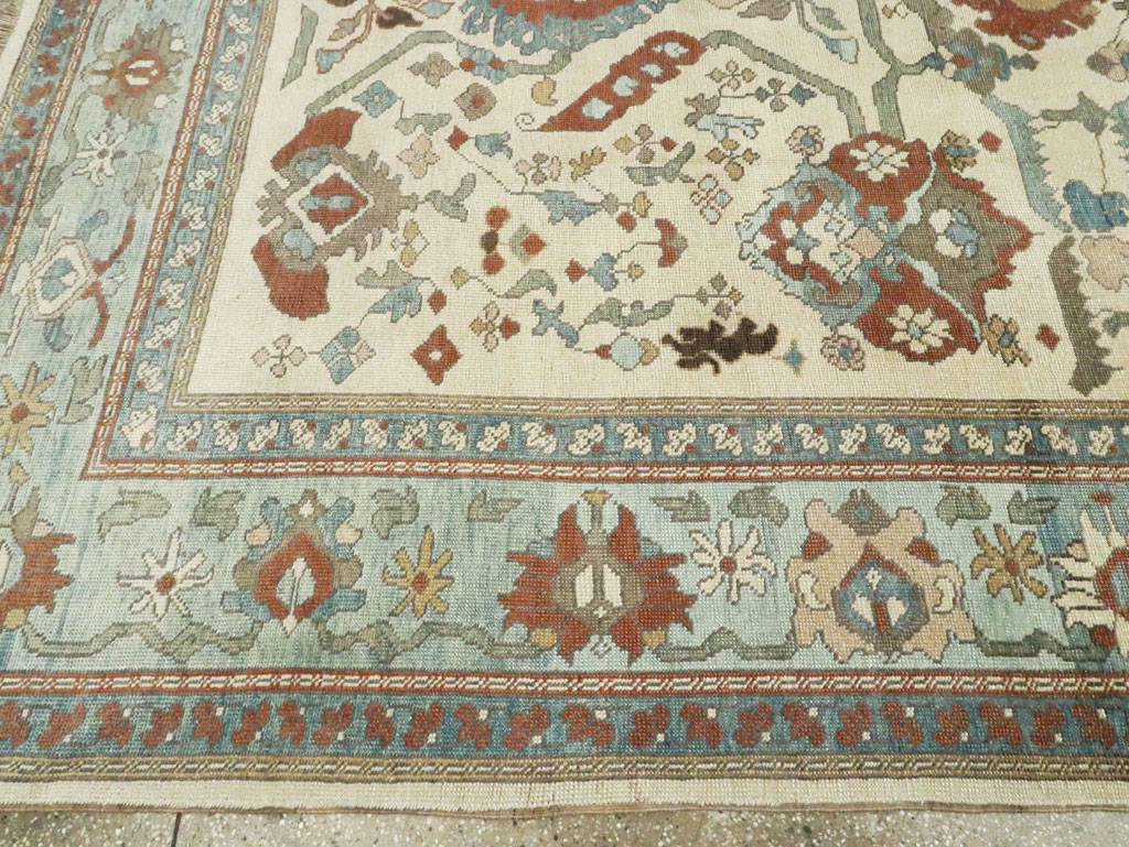 Modern Turkish Oushak Carpet, No.28338 - Galerie Shabab