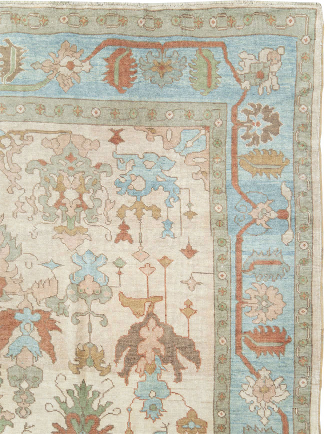 Contemporary Turkish Oushak Room Size Carpet, No.28339 - Galerie Shabab