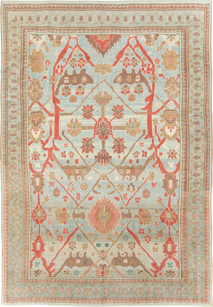 Modern Turkish Oushak Style Carpet, No.28341 - Galerie Shabab