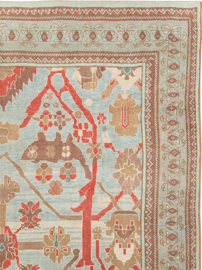 Modern Turkish Oushak Style Carpet, No.28341 - Galerie Shabab