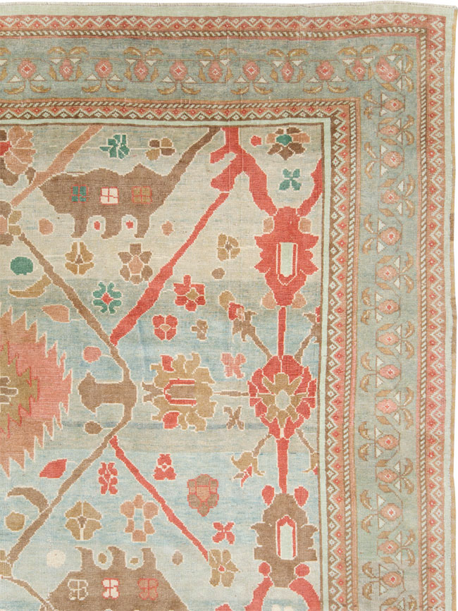 Modern Turkish Oushak Style Carpet, No.28341 - Galerie Shabab
