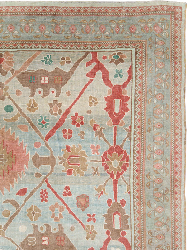 Modern Turkish Oushak Style Carpet, No.28341 - Galerie Shabab