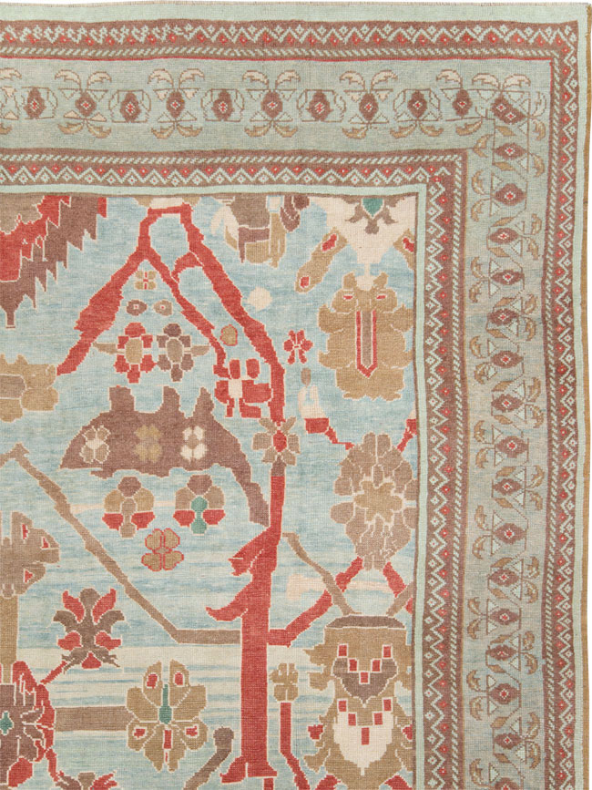 Modern Turkish Oushak Style Carpet, No.28341 - Galerie Shabab