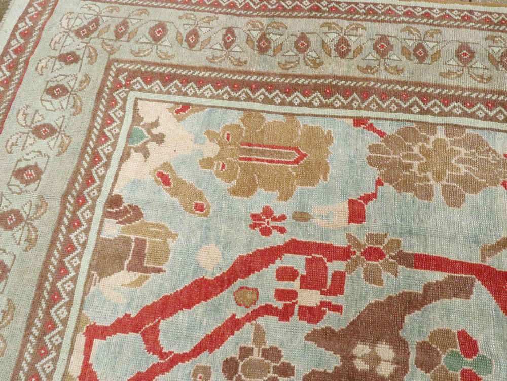 Modern Turkish Oushak Style Carpet, No.28341 - Galerie Shabab