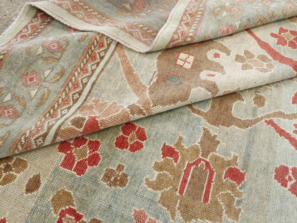 Modern Turkish Oushak Style Carpet, No.28341 - Galerie Shabab