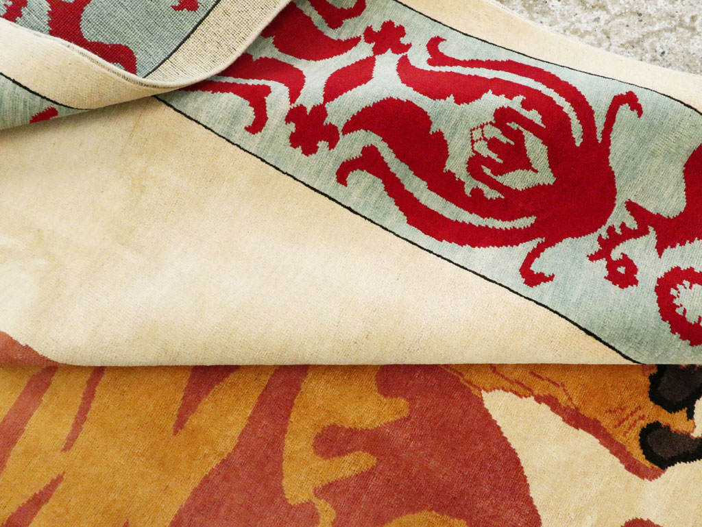 Modern Turkish Pictorial Carpet, No.28351 - Galerie Shabab