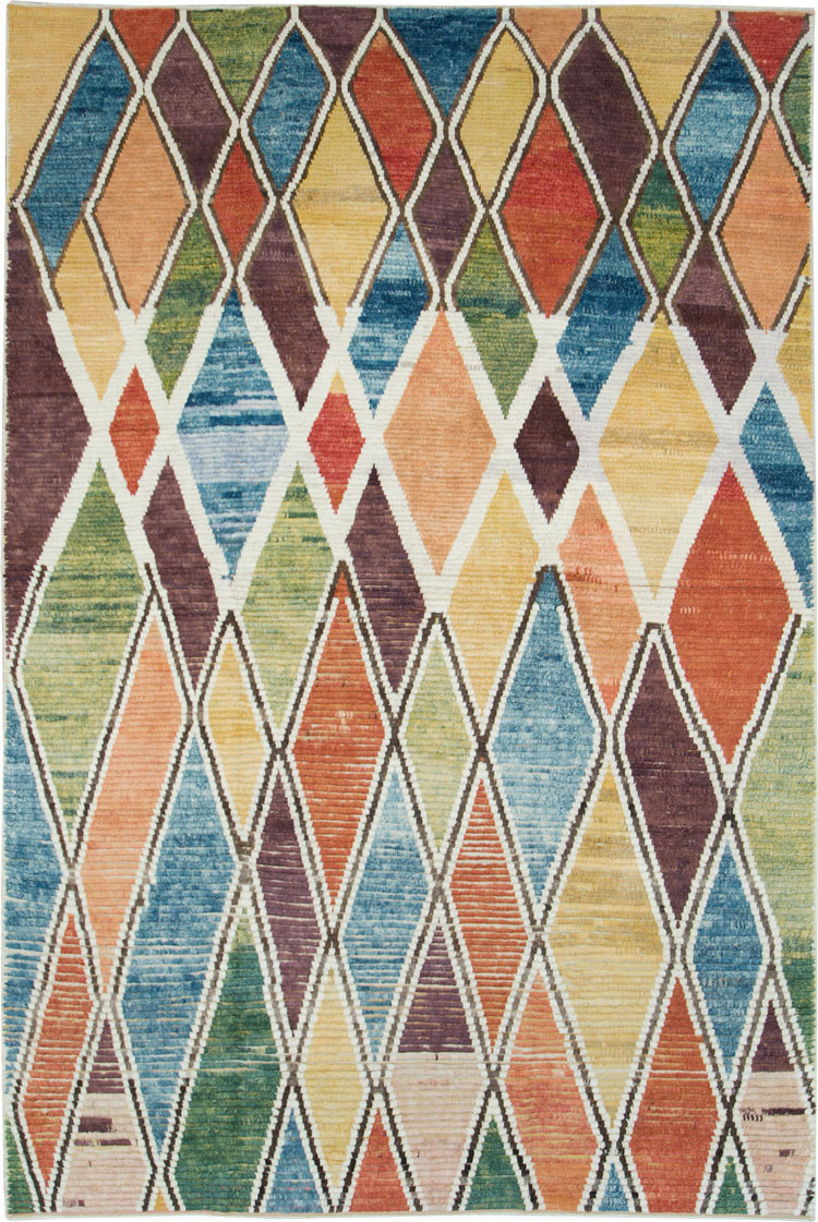 Modern Turkish Tulu Room Size Carpet, No.28353 - Galerie Shabab