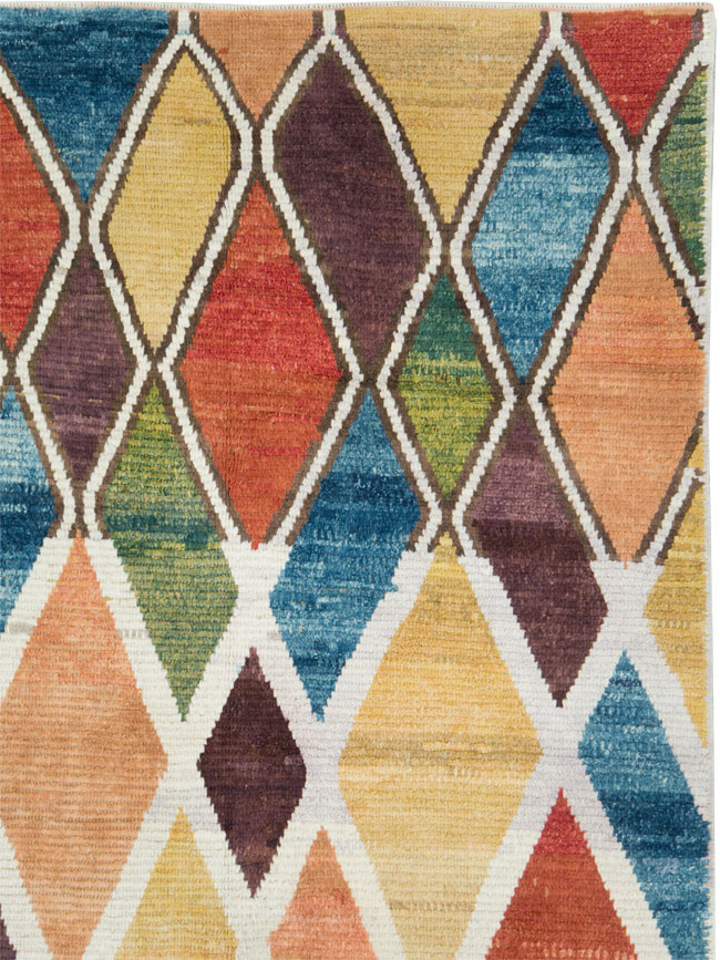 Modern Turkish Tulu Room Size Carpet, No.28353 - Galerie Shabab