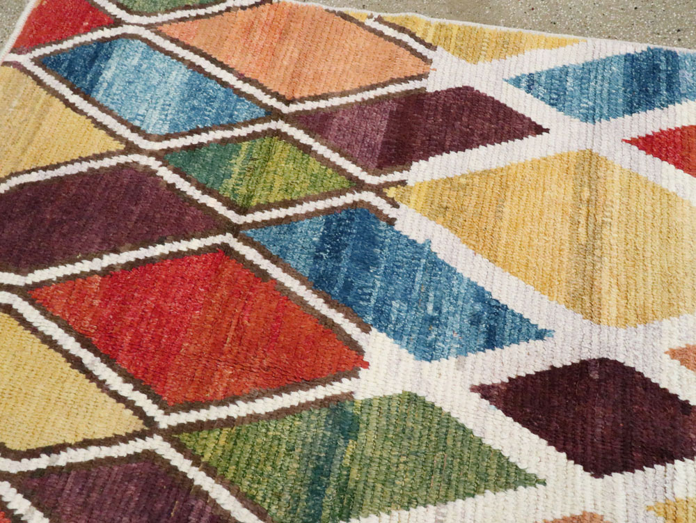 Modern Turkish Tulu Room Size Carpet, No.28353 - Galerie Shabab